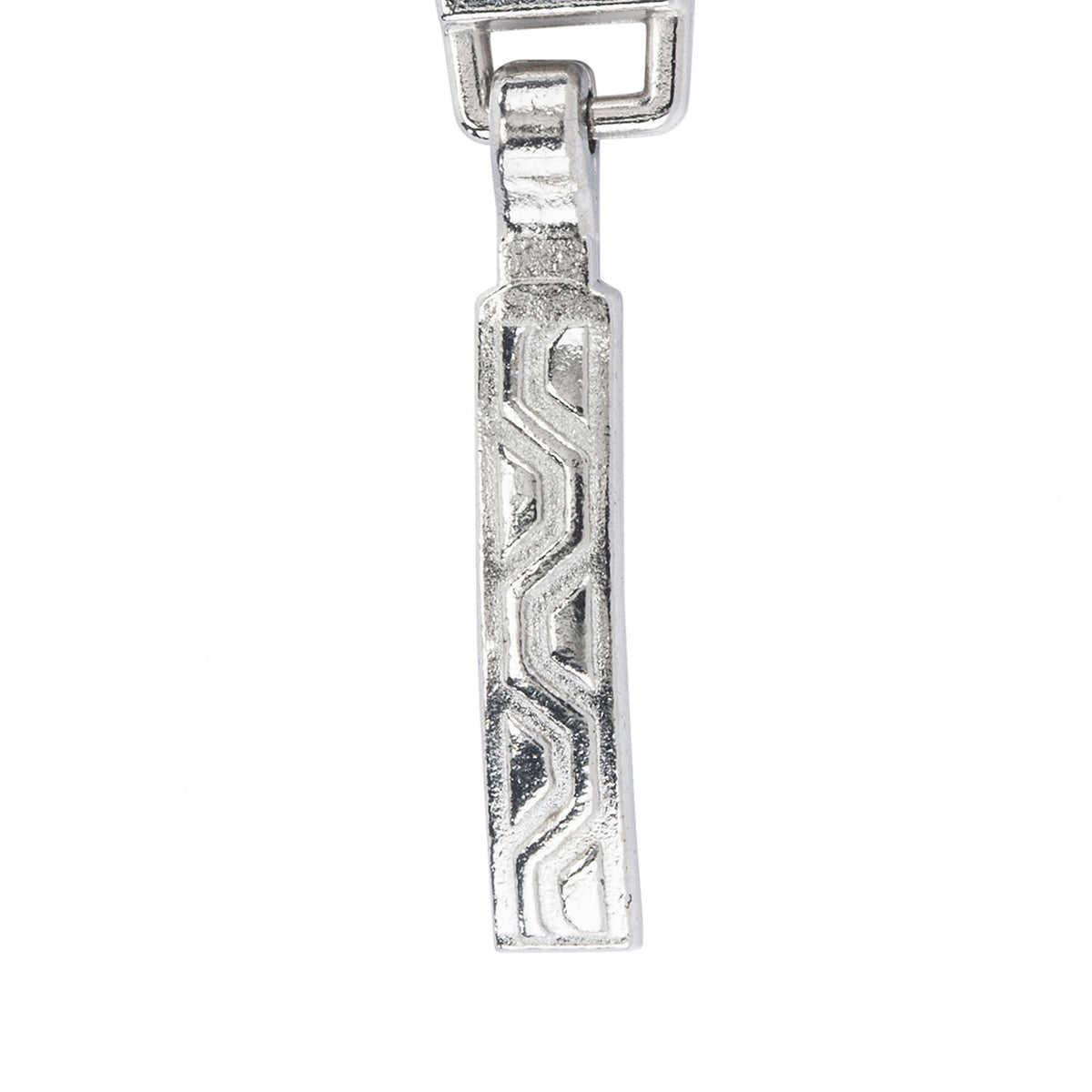 Silver Embossed Aztec