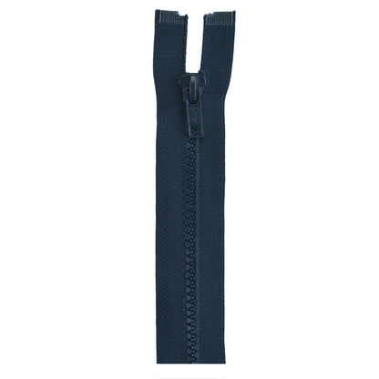 Coats & Clark Sport Closed End Zippers - 5 inches Navy