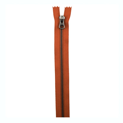 Coats & Clark Closed End Zippers Rust