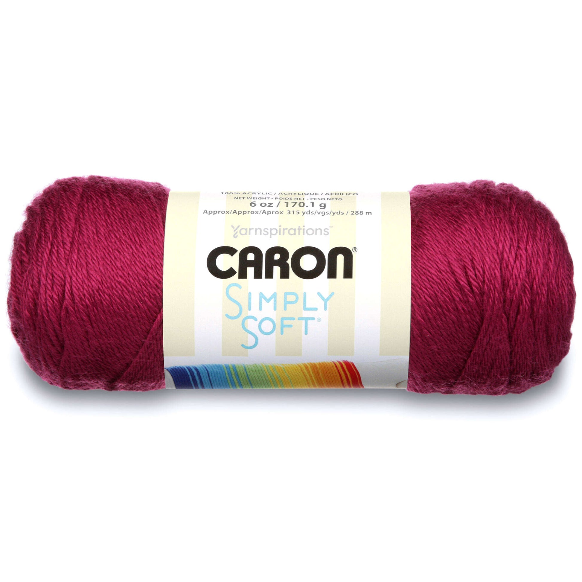 Caron Simply Soft Yarn Fuchsia