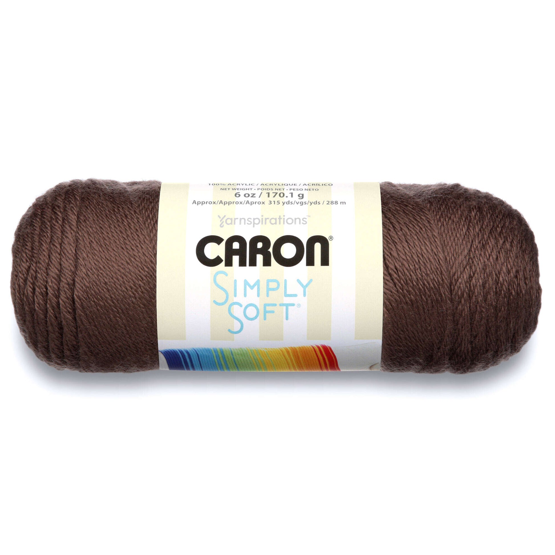 Caron Simply Soft Yarn Taupe