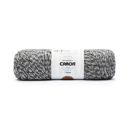 Caron Simply Soft Marled Yarn - Discontinued Shades Grey Heather