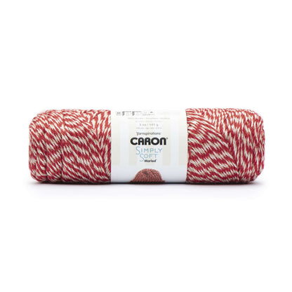 Caron Simply Soft Marled Yarn - Discontinued Shades Harvest Red