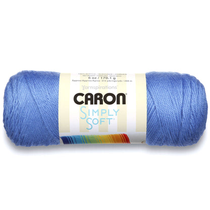 Caron Simply Soft Brites Yarn Berry Blue