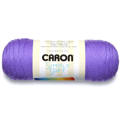 Caron Simply Soft Brites Yarn Grape