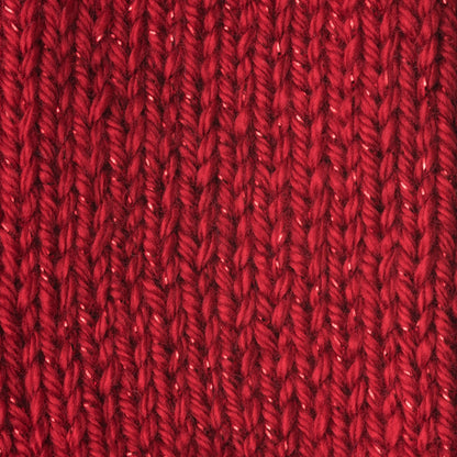 Caron Simply Soft Party Yarn Red Sparkle