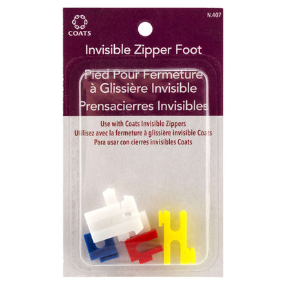 Coats & Clark Invisible Zipper Foot Coats & Clark Invisible Zipper Foot