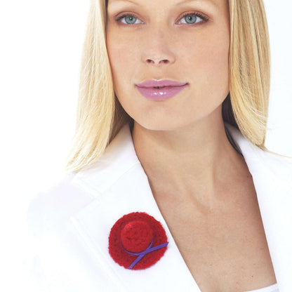 Patons Crochet Felted Hat Accessories Single Size