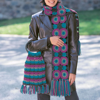 Patons Crochet On the Wild Side Set Bag