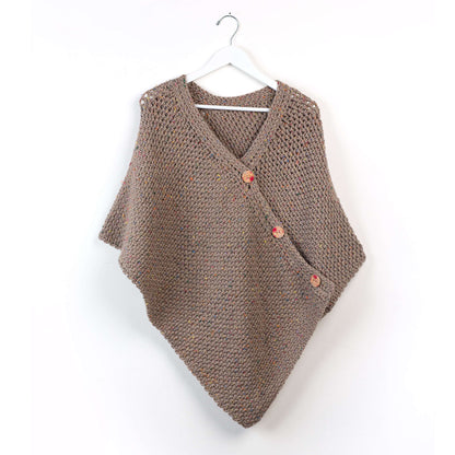 Patons Crochet Poncho XS/S/M/L