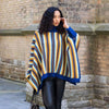 Navy Yellow Stripes