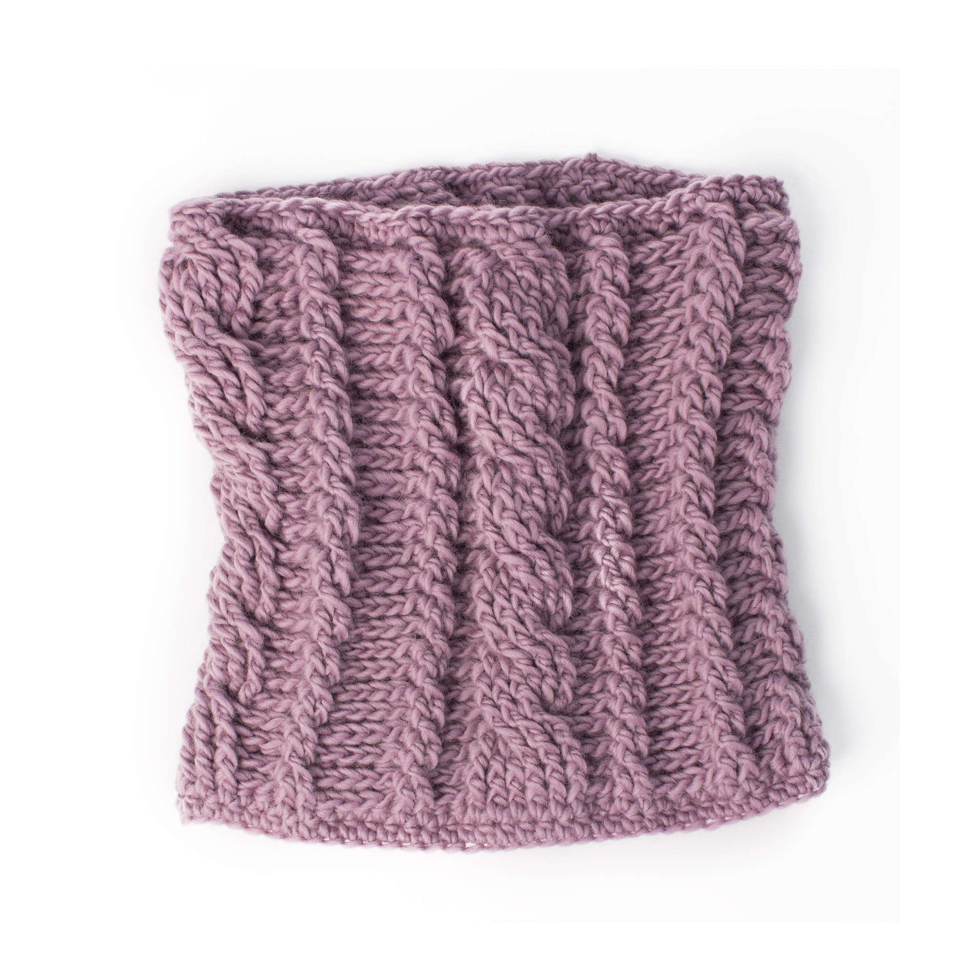 Free Patons Climbing Cables Crochet Cowl Pattern