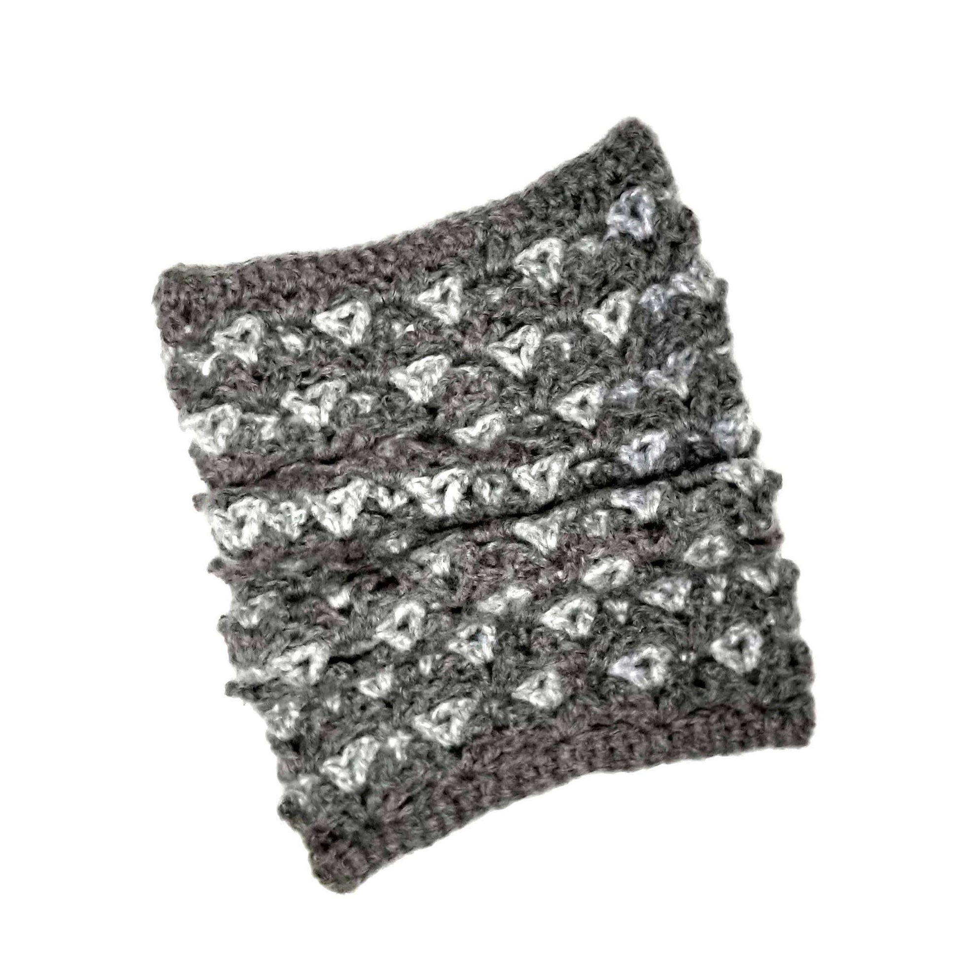 Free Patons Modern Picots Crochet Cowl Pattern