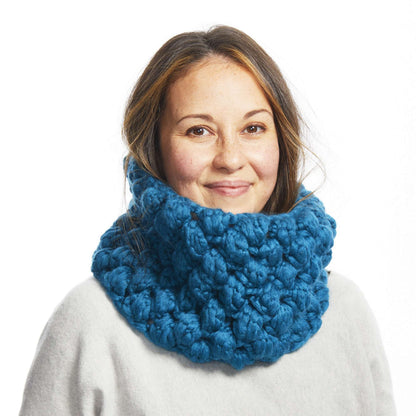 Stitch Crochet Club In a Jiffy Cowl + Tutorial Single Size