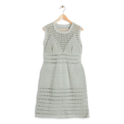 Patons Crochet Mesh Details Dress XL