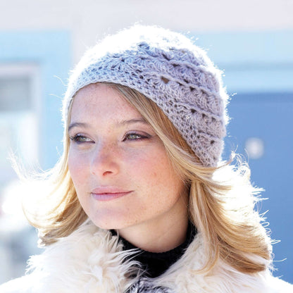 Patons Crochet Swirl Hat Single Size