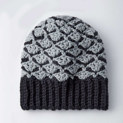 Patons Crochet Shadow Shells Hat Single Size