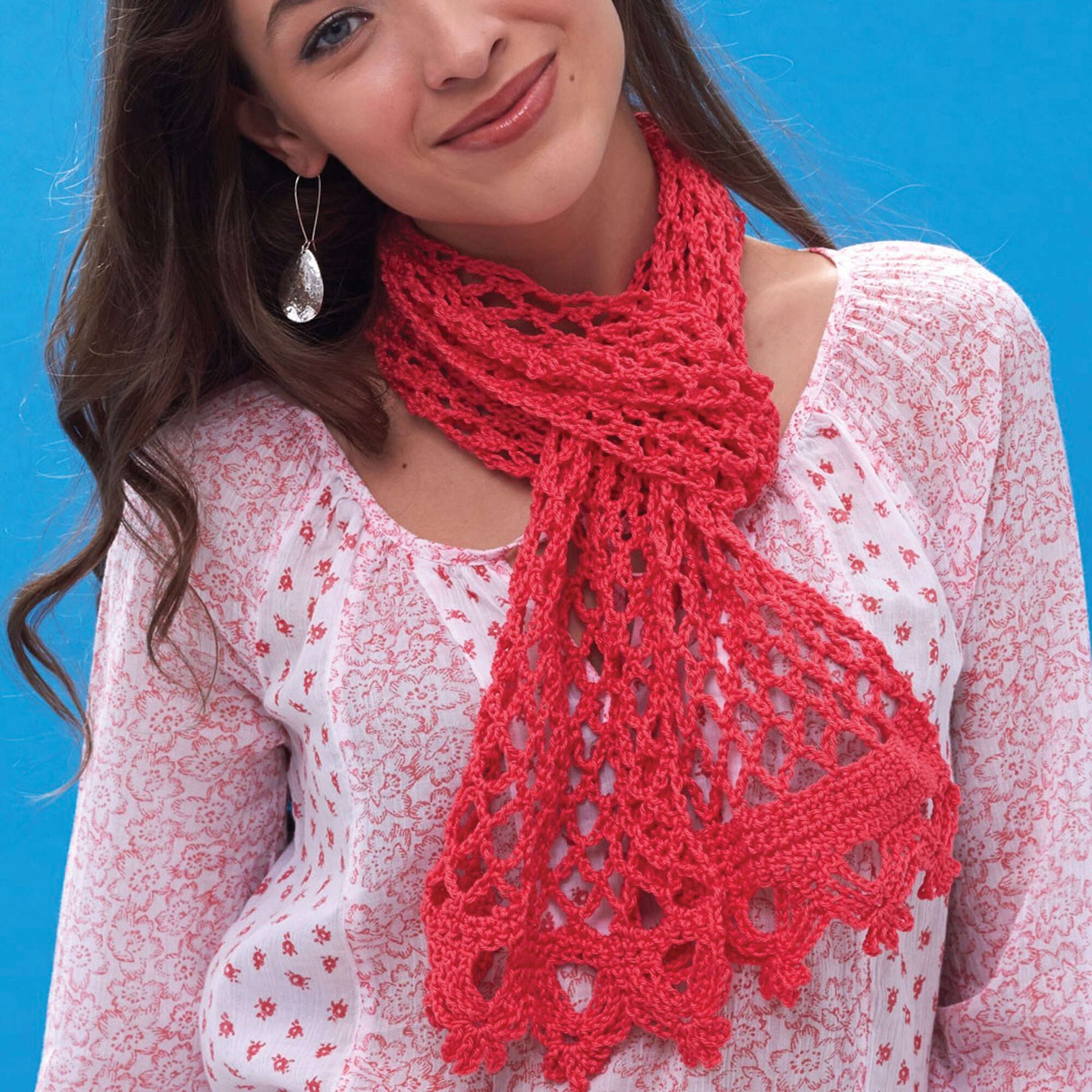 Free Patons Graceful Scarf Crochet Pattern