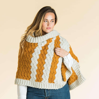 Patons Crochet Shell Stitch Wrap Single Size