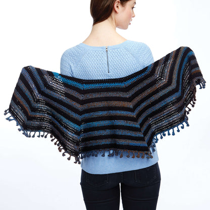 Patons Casual Cool Shawl Crochet Single Size