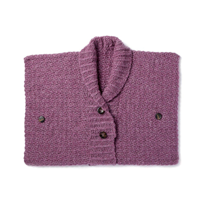 Patons Crochet Buttoned Wrap 2/5XL