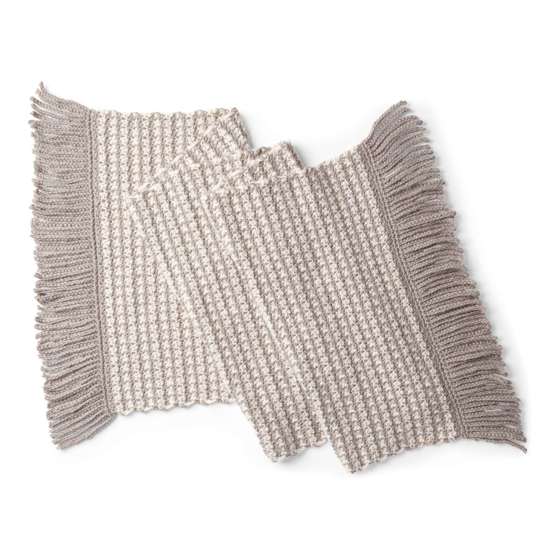 Free Patons Tweed Crochet Shawl Pattern