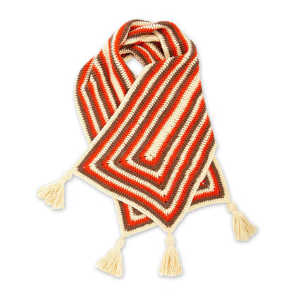 Patons Around the Block Crochet Wrap Single Size