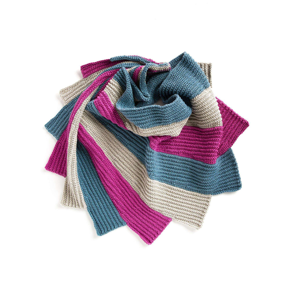 Crochet Shawl made in Patons Grace yarn