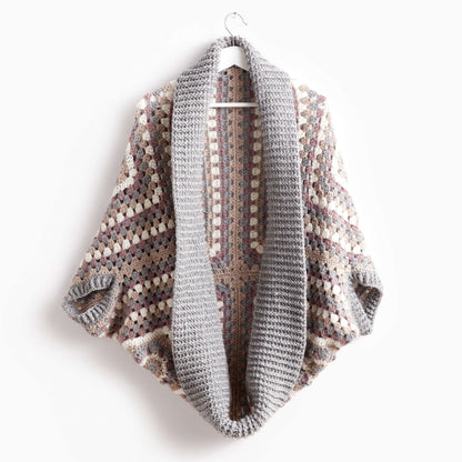 Patons Coziest Crochet Cardigan XS/S/M