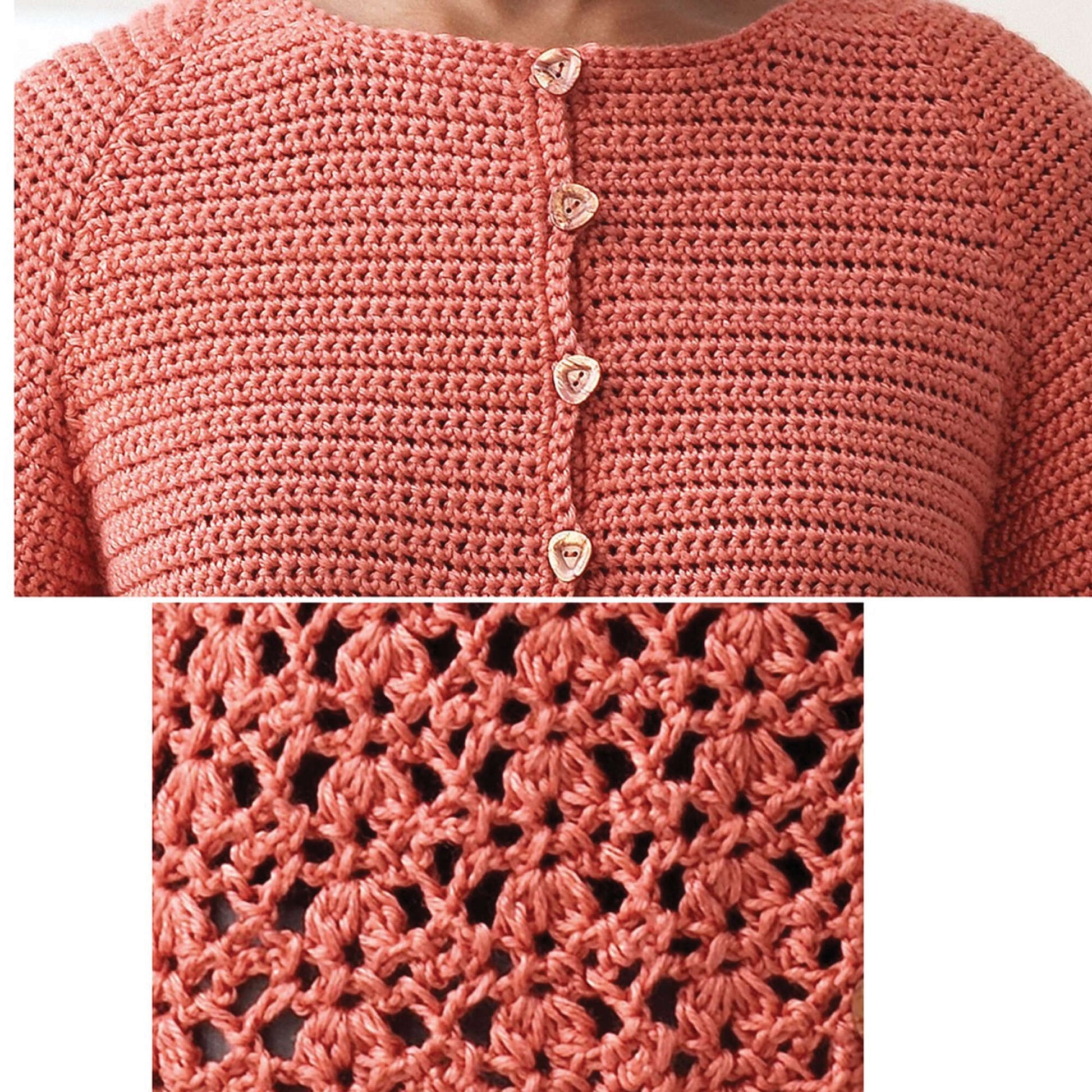 Free Patons Crochet Cardigan Pattern