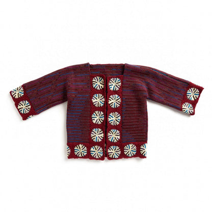Patons Sigulda Tunisian Crochet Jacket 2/3 XL