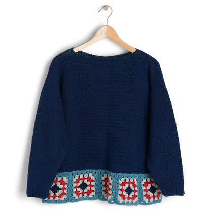 Patons Motif Trim Crochet Top XS/S