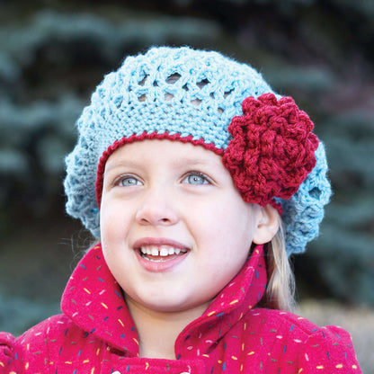 Patons Crochet Awesome Blossom Hat 6/8 yrs
