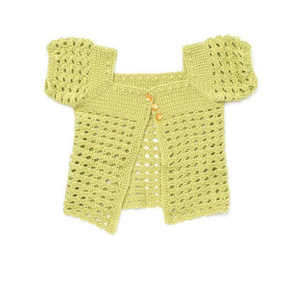 Patons Girl's Playground Crochet Cardigan 8 yrs