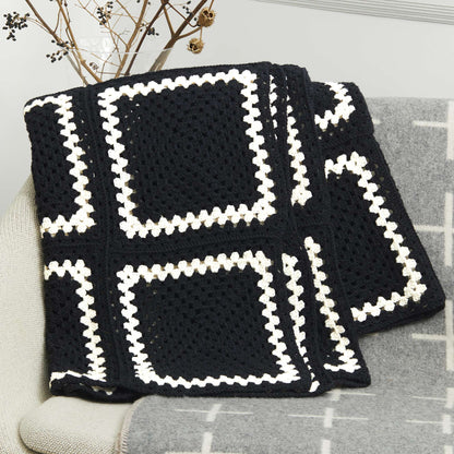 Stitch Club Jane's Granny Square Crochet Blanket + Tutorial M