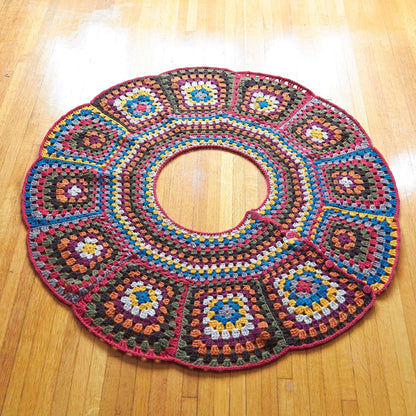 Patons Tricia's Tree Skirt Crochet Single Size