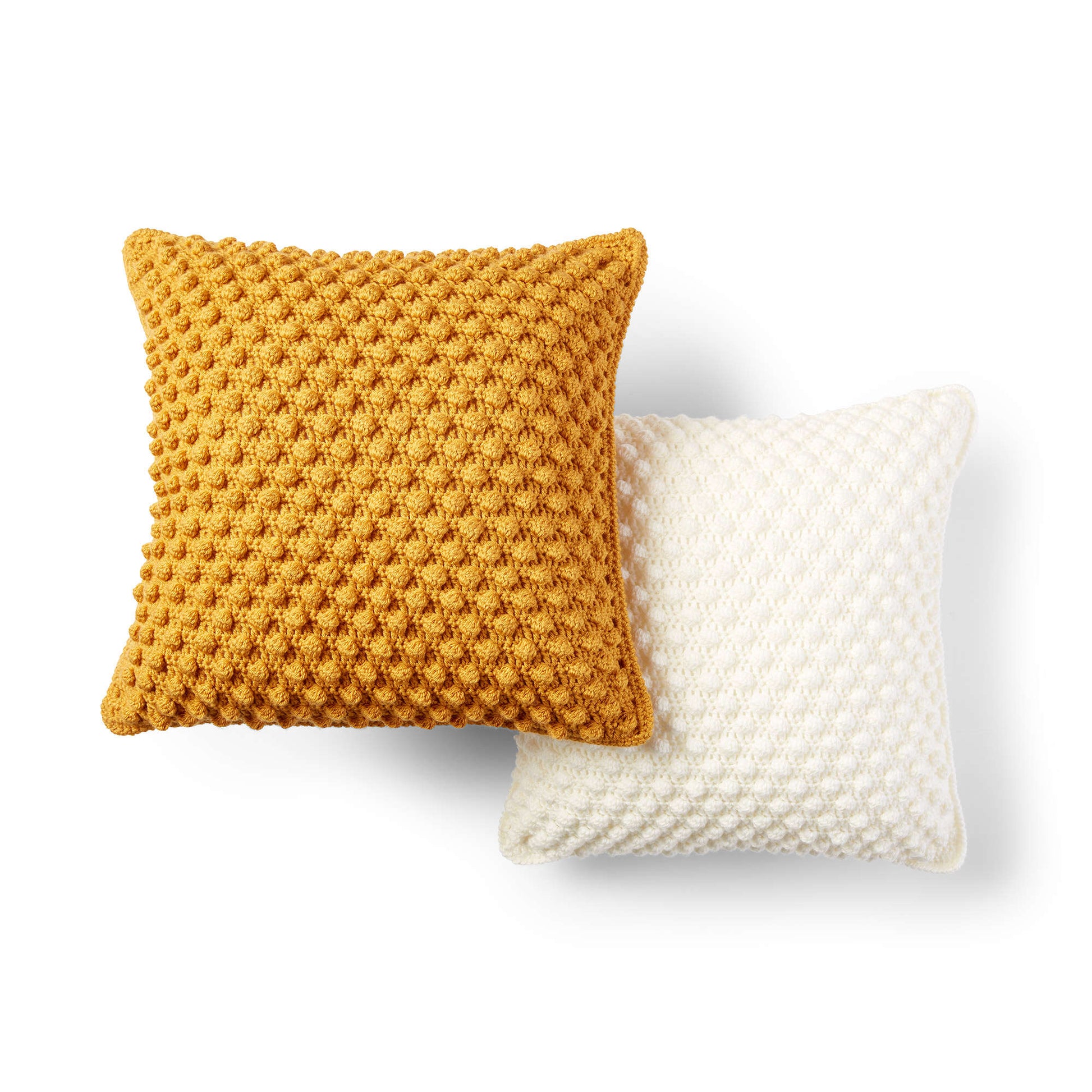 Free Patons Bobble-Licious Pillow Crochet Pattern
