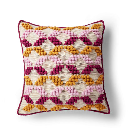 Patons Geo-Pop Crochet Pillow Single Size