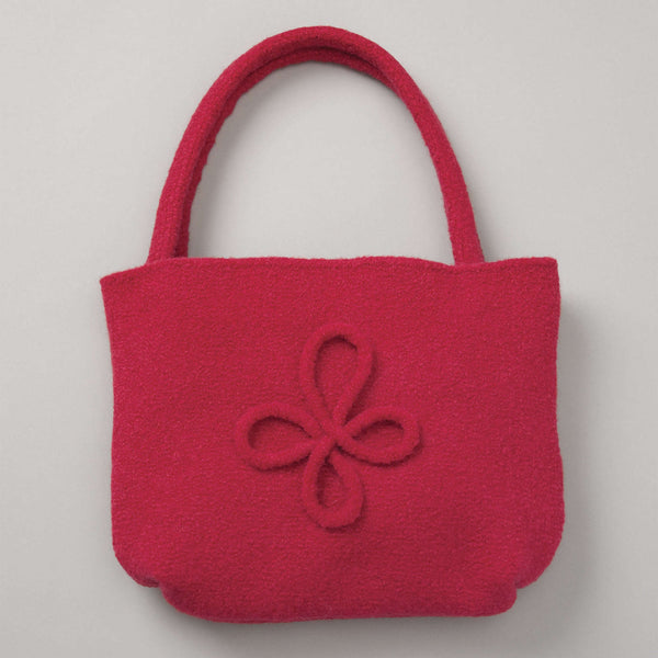 Felted Bag with Motif