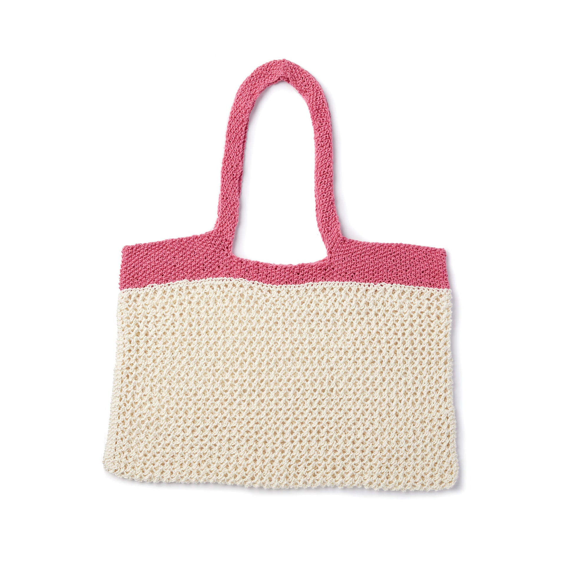 Free Patons Knit Mesh Market Bag Pattern