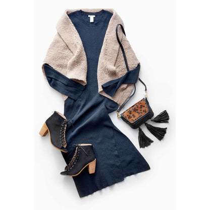 Patons Knit Envelope Cardigan 3/4/5XL