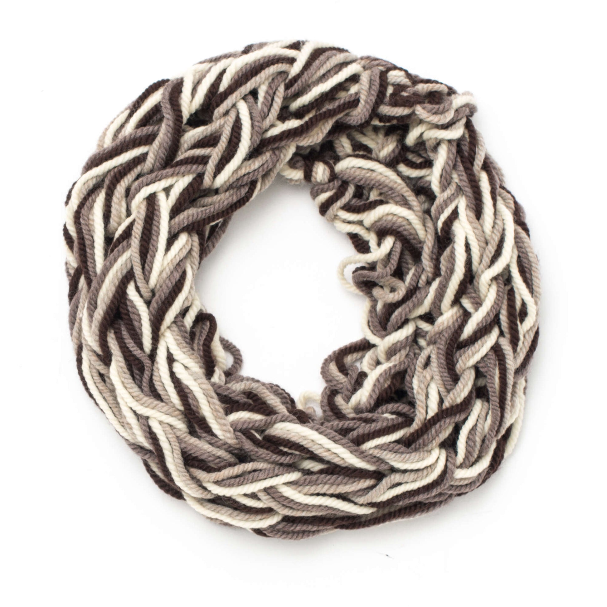 Free Patons Warm Wool Arm Knit Cowl Pattern