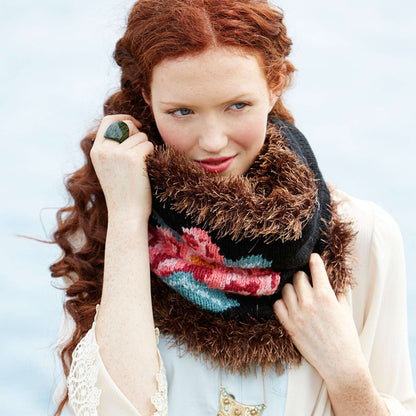 Patons Knit Russian Rose Cowl Single Size