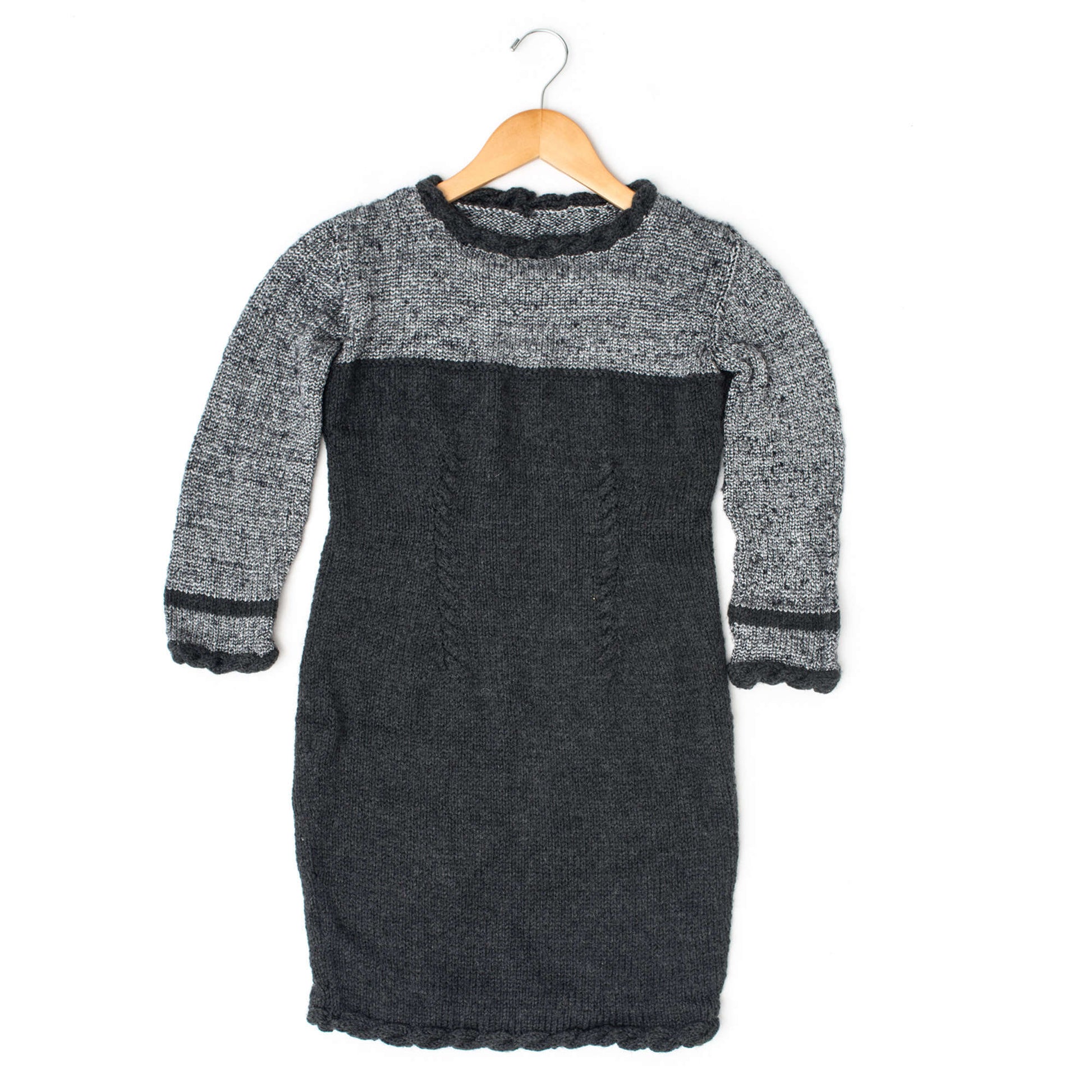 Free Patons Little Black Dress Knit Pattern
