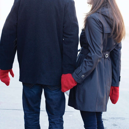 Patons Knit Valentine Mittens Single Size