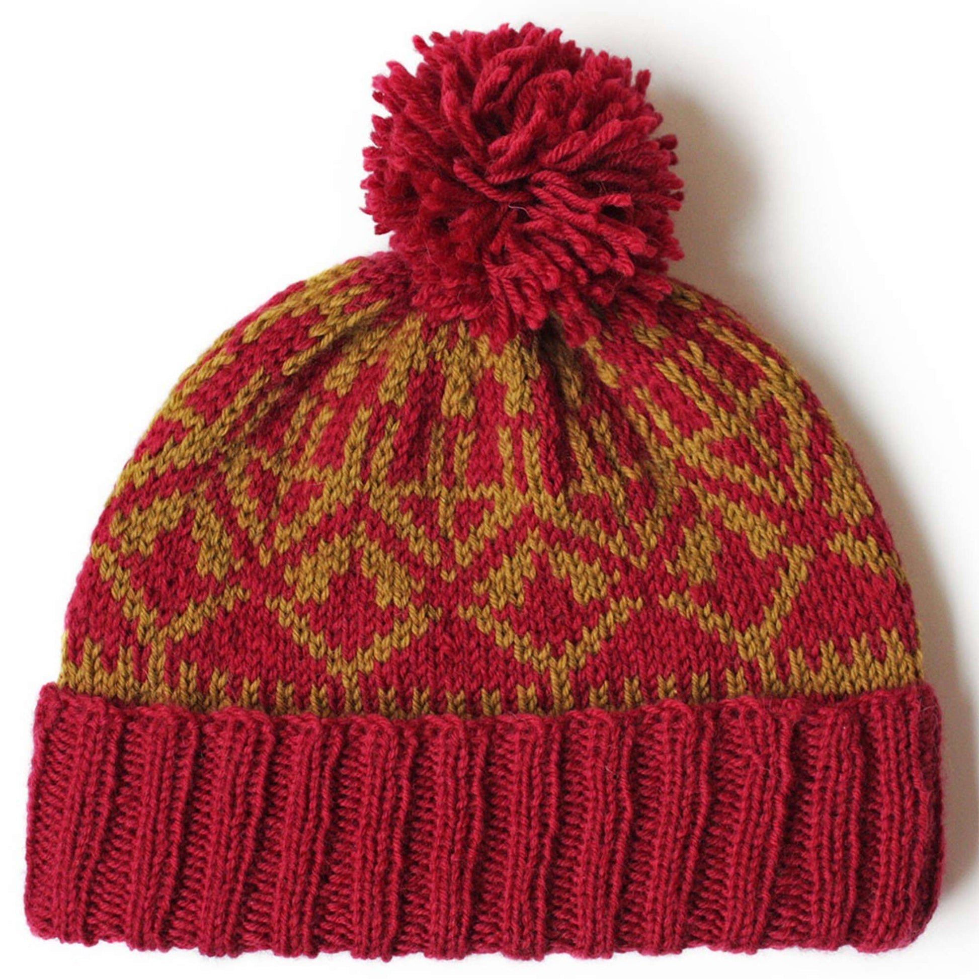 Free Patons Nordic Hat Knit Pattern