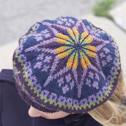 Patons Knit Fair Isle Tam Single Size