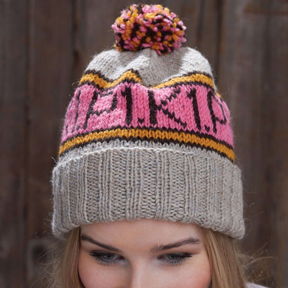 Patons Knit K1. P1. Toque Single Size