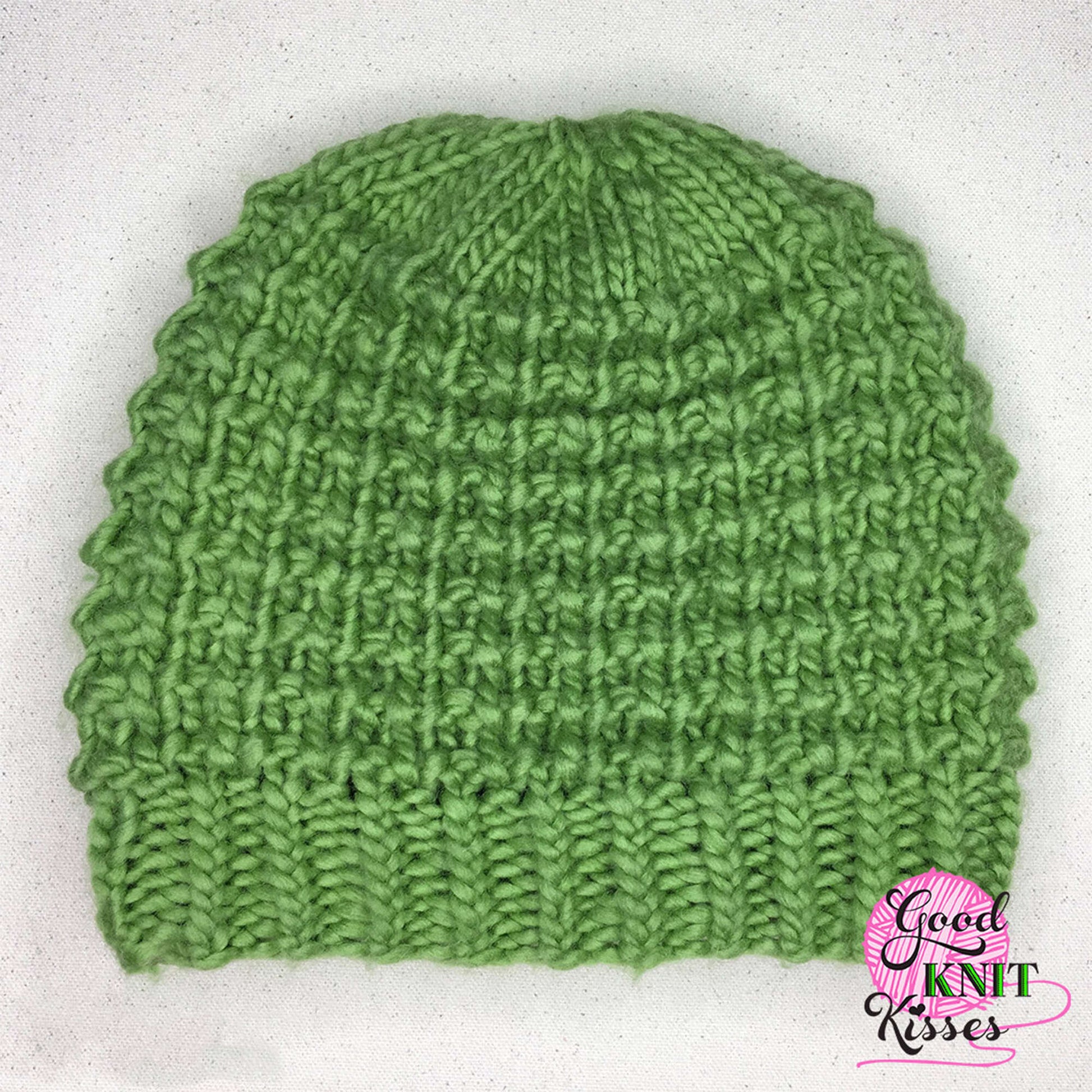 Basic Loom Knit Hat - Loom Knit