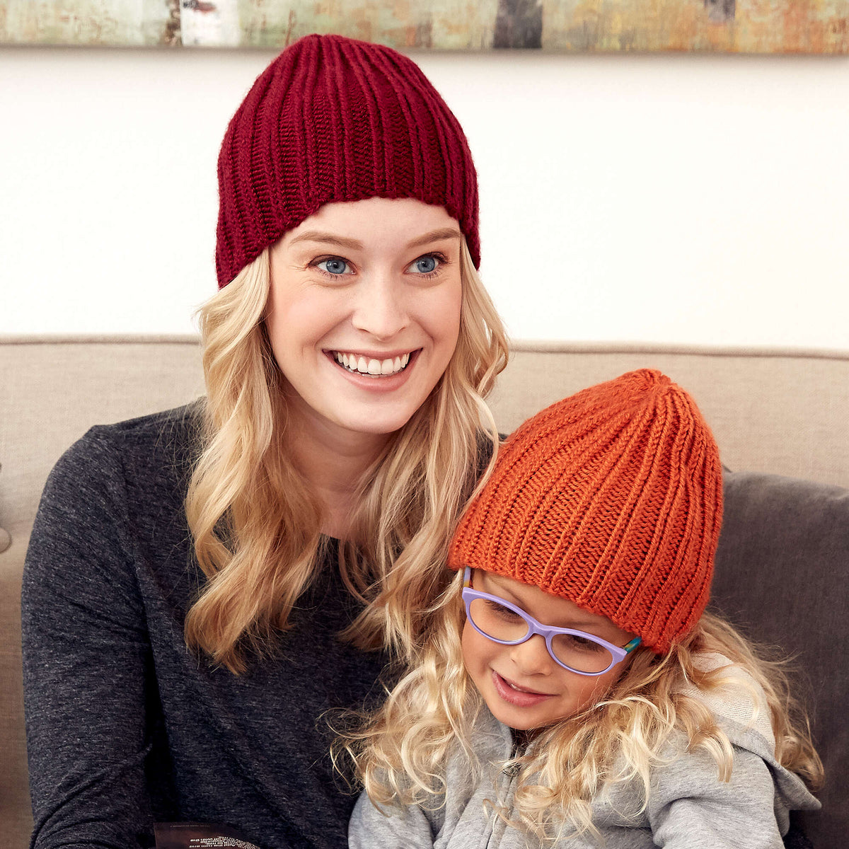 Free Easy Caron the Everybody Hat Knitting Pattern | Yarnspirations